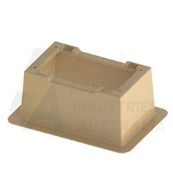 FBNF8B beige fibreglass pillar base